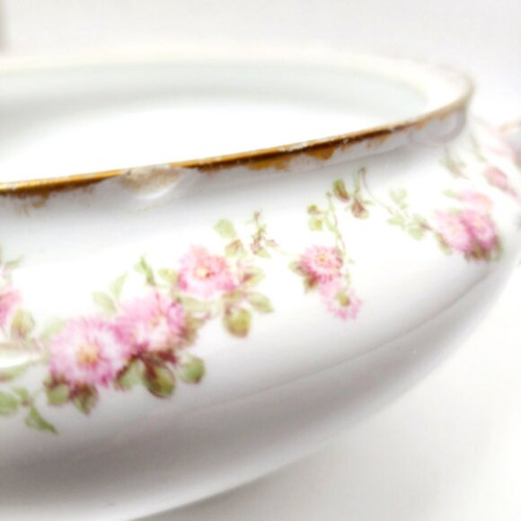 Antiq CH Field Haviland Limoges GDA France Schleiger 195G Round Vegetable Dish - Picture 5 of 7